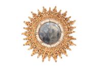 A French Carved Giltwood Sunburst Mirror — LATE 19TH/EARLY 20TH CENTURY