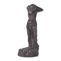 Pierre Bonnard (French, 1867-1947) — Femme Nue Debout, Bras Levés Derrière la Tête, after 1948