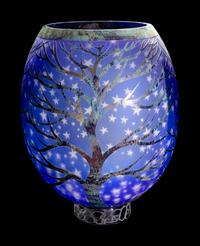 Winter Night Vessel