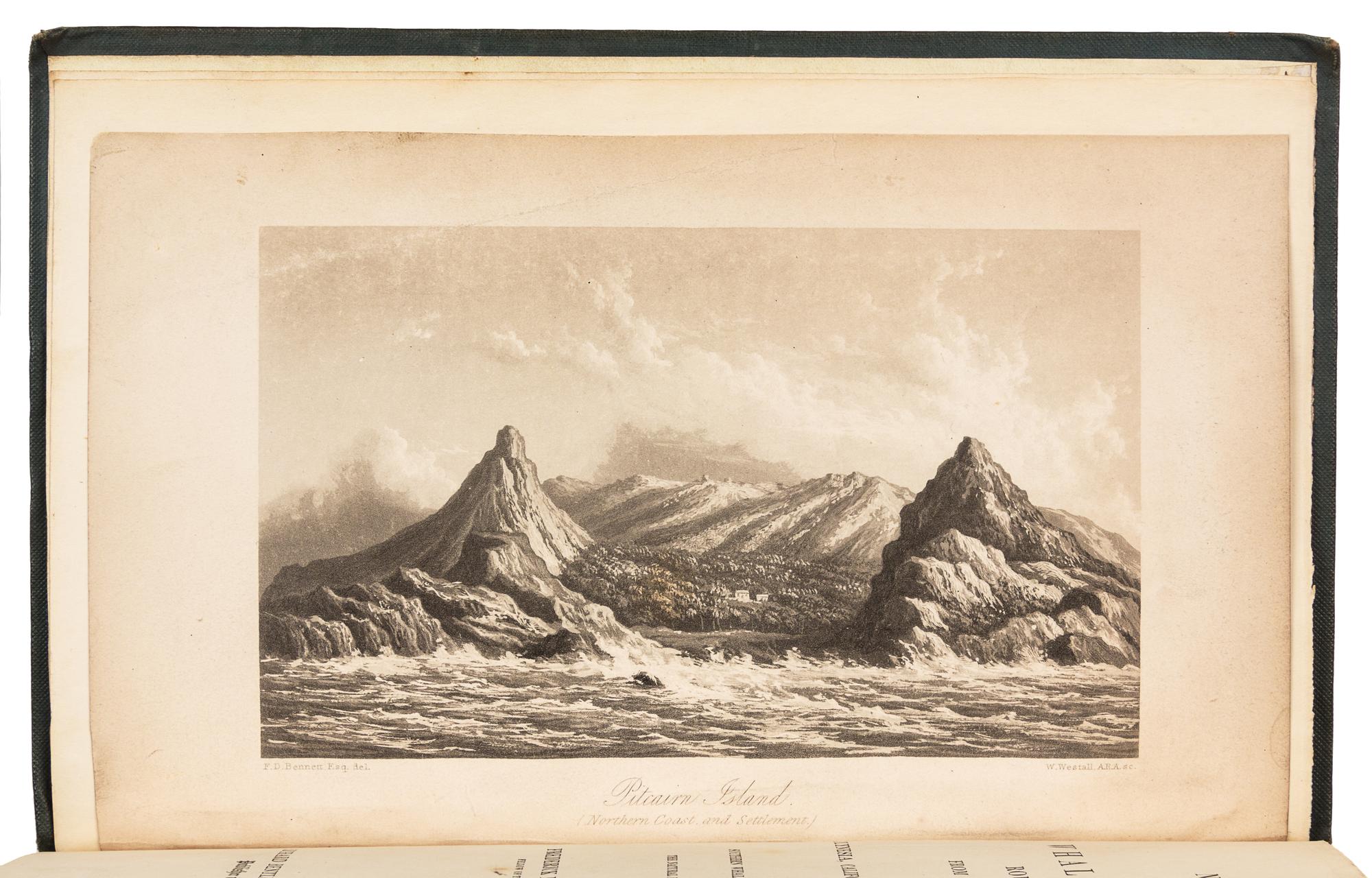 BENNETT, Frederick Debell (d. 1859). Narrative of a Whaling Voyage round the globe. London, 1840. FIRST EDITION.