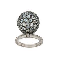 SAPPHIRE AND DIAMOND RING