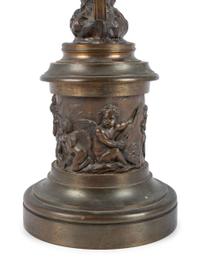 A Pair of Sculptures of Mercury and Psyche