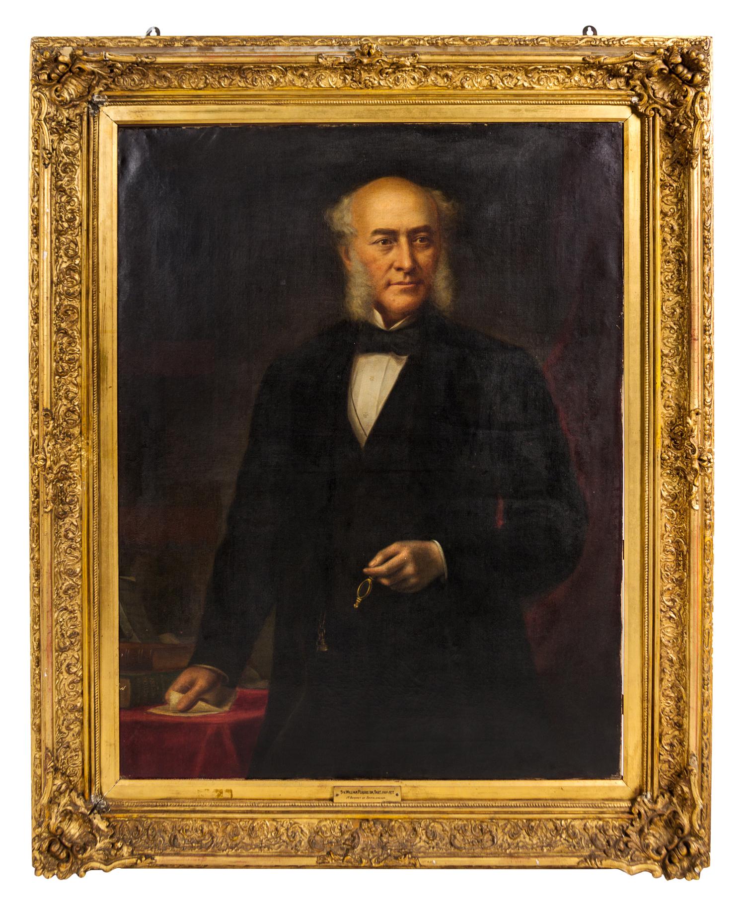 Alexander Keith, (Scottish, 1836-1874), Portrait of Sir William Fergusson, 1st Baronet of Spitalmaugh
