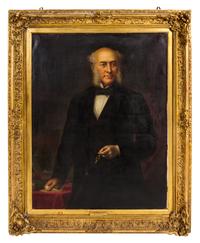 Alexander Keith, (Scottish, 1836-1874), Portrait of Sir William Fergusson, 1st Baronet of Spitalmaugh