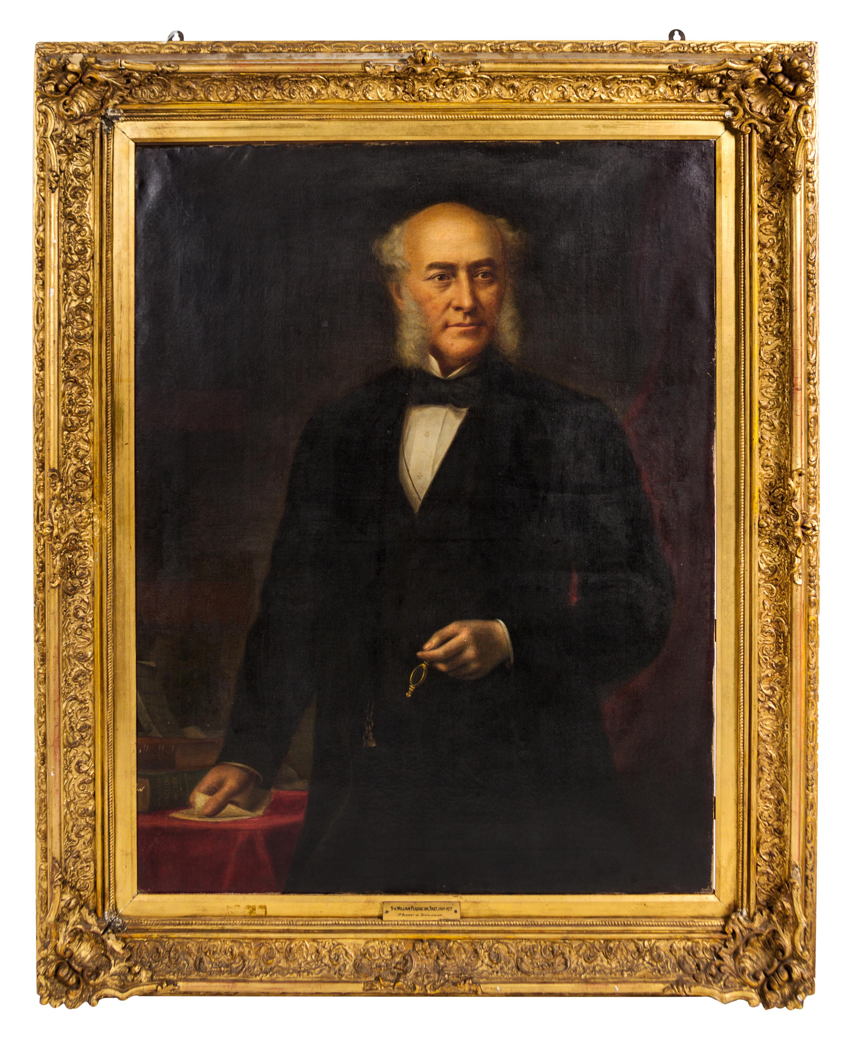 Alexander Keith, (Scottish, 1836-1874), Portrait of Sir William Fergusson, 1st Baronet of Spitalmaugh