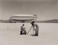[OPERATION PLUMBBOB - WILSON TEST]. A group of 5 photographs from the Operation Plumbbob atomic tests. 1957 (but printed 2009)