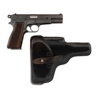 ** FN Hi-Power Waffenampt Marked Type III Fixed Sights