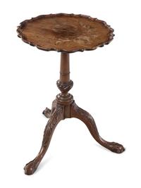 A George III Style Mahogany Tripod Table