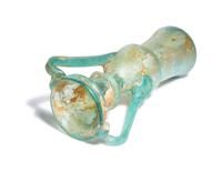 A Roman Green Glass Vessel