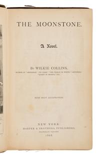 Collins, Wilkie (1824-1889). The Moonstone. A Novel. New York: Harper & Brothers, 1868.