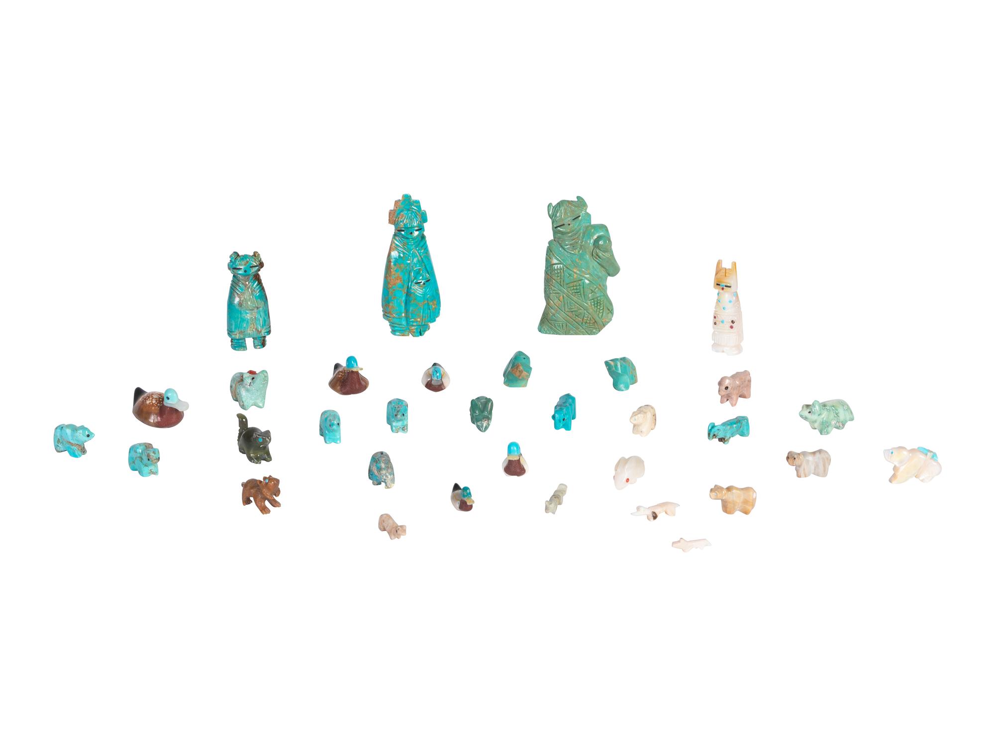 Zuni Carved Fetishes