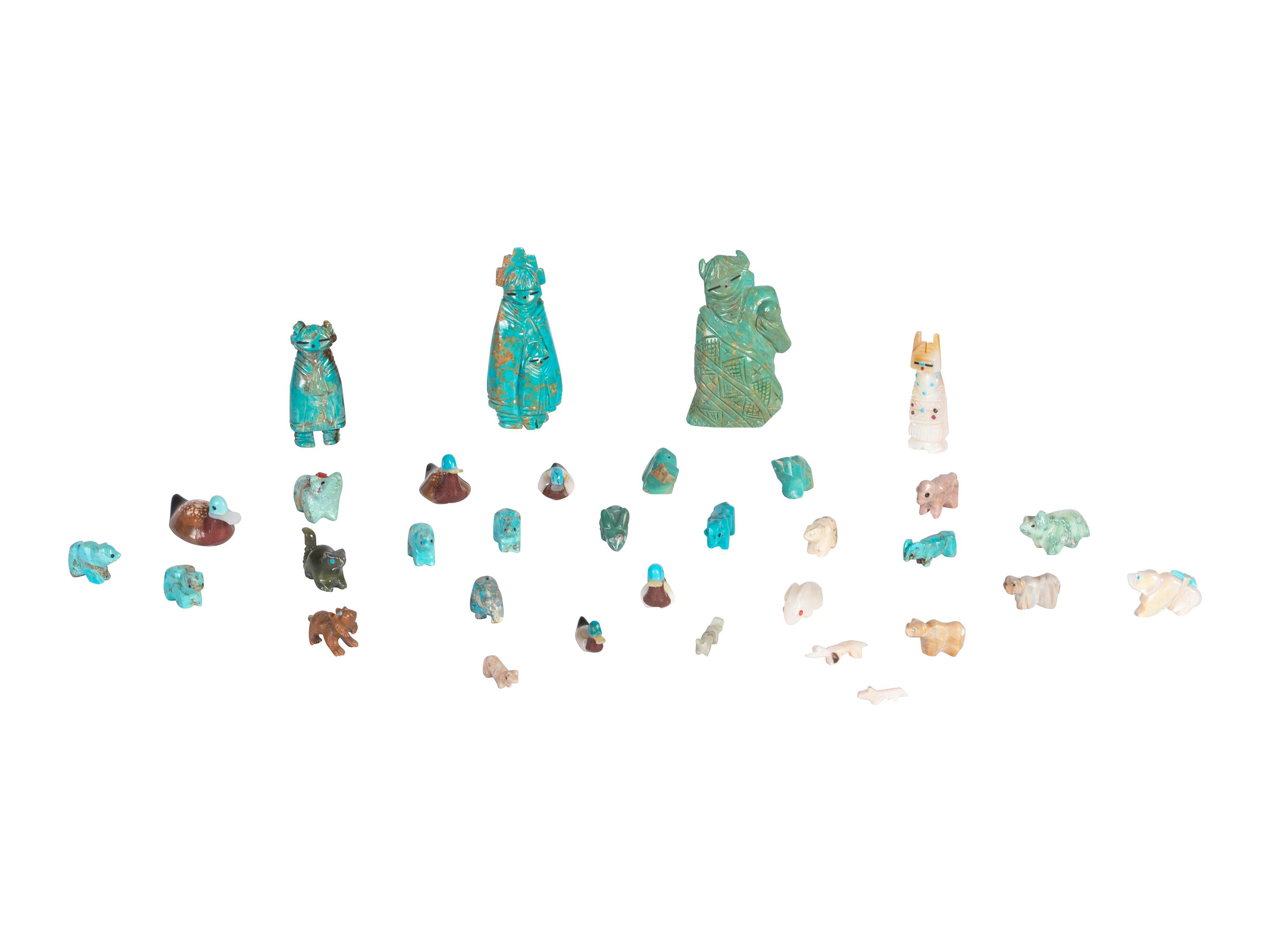 Zuni Carved Fetishes