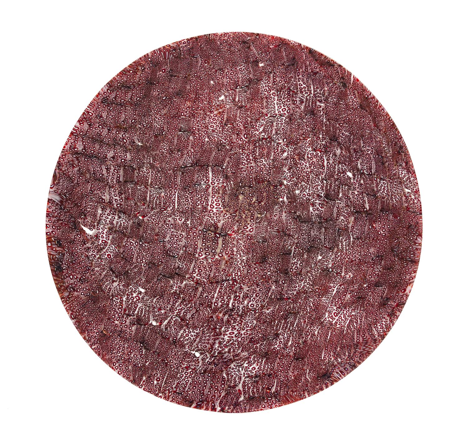 A Murano Glass Plate Diameter 8 3/8 inches. — MID 20TH CENTURY