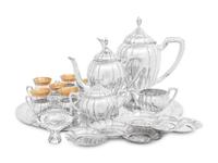 A German Silver Tea and Coffee Service