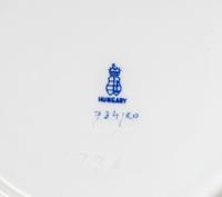 A Herend Rothschild Bird Porcelain Service for Twelve