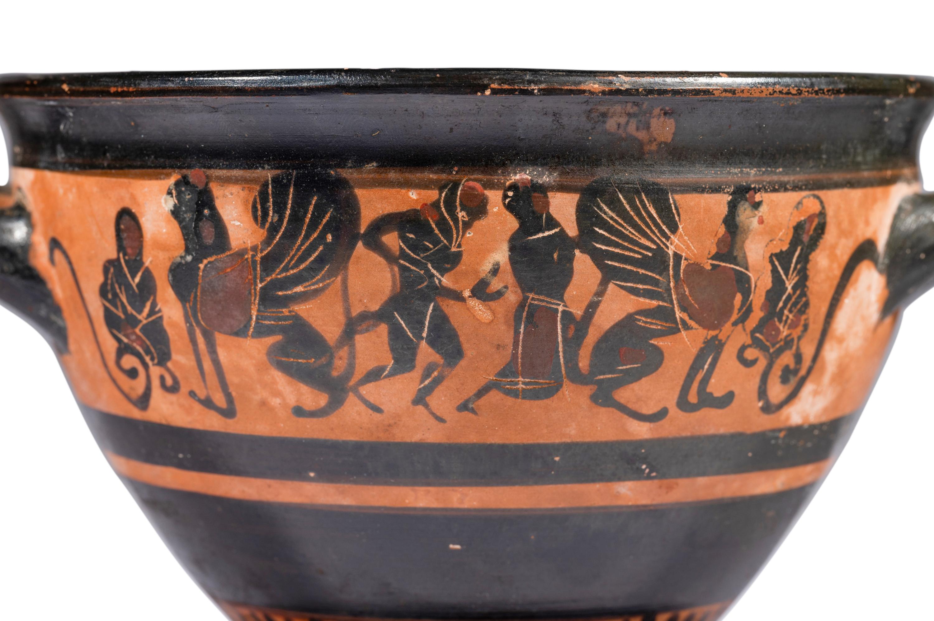 An Attic Black-Figured Skyphos