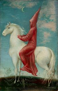 Untitled (Wizard on Wild Horse)