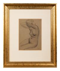 A Group of Three Nude Studies