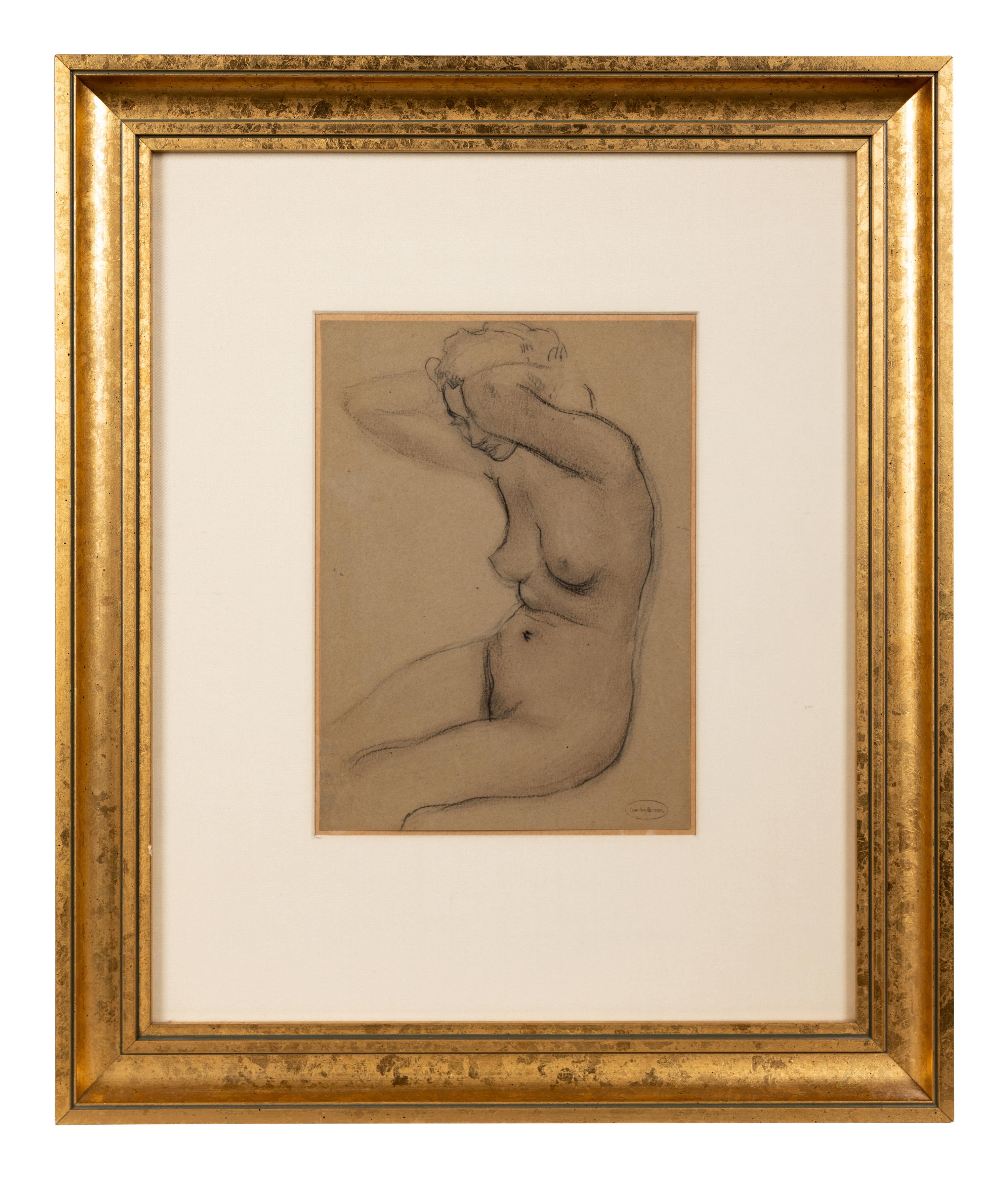 A Group of Three Nude Studies