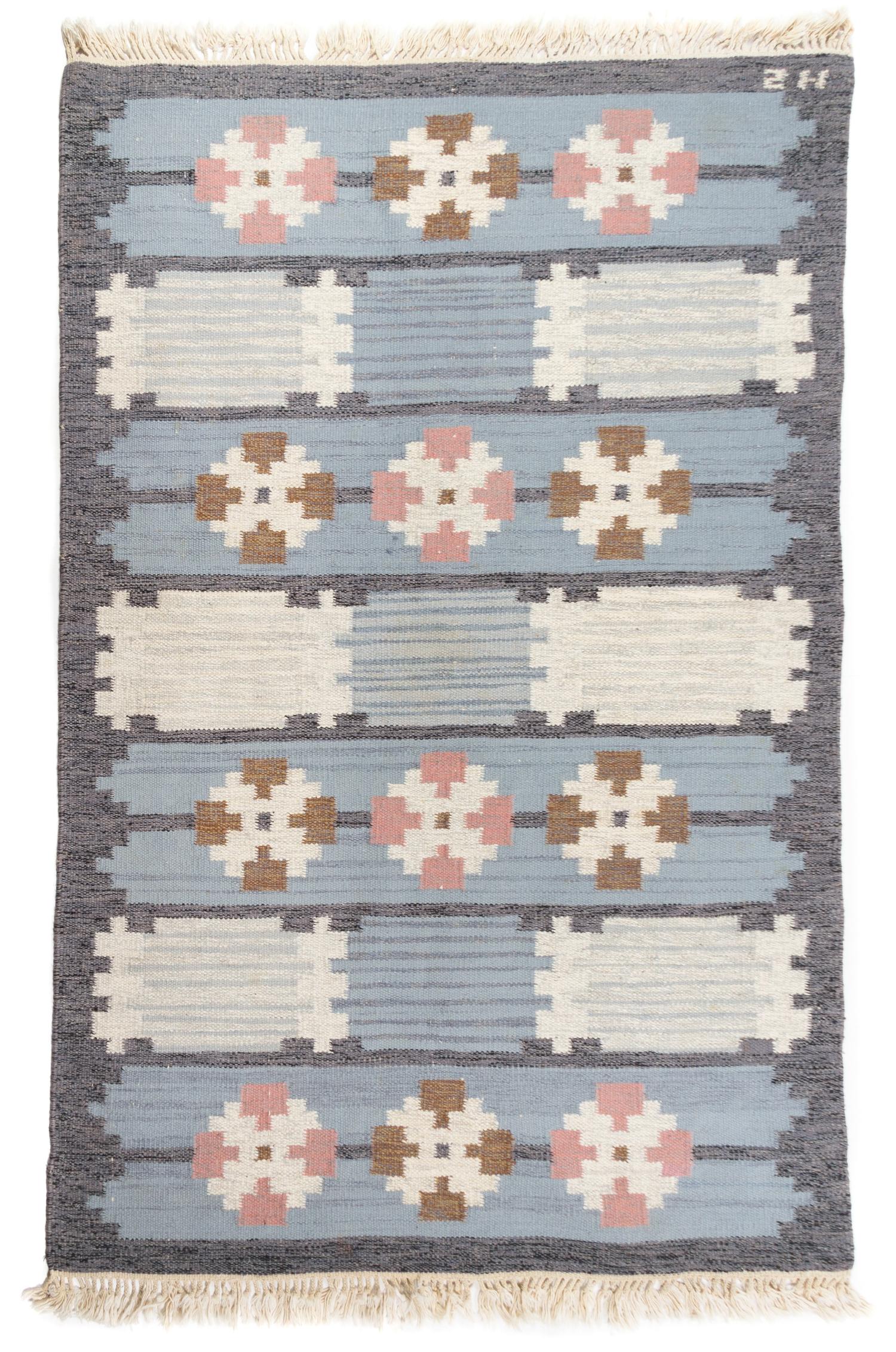 Svensk Hemslojd, SWEDEN, 1950s, rug