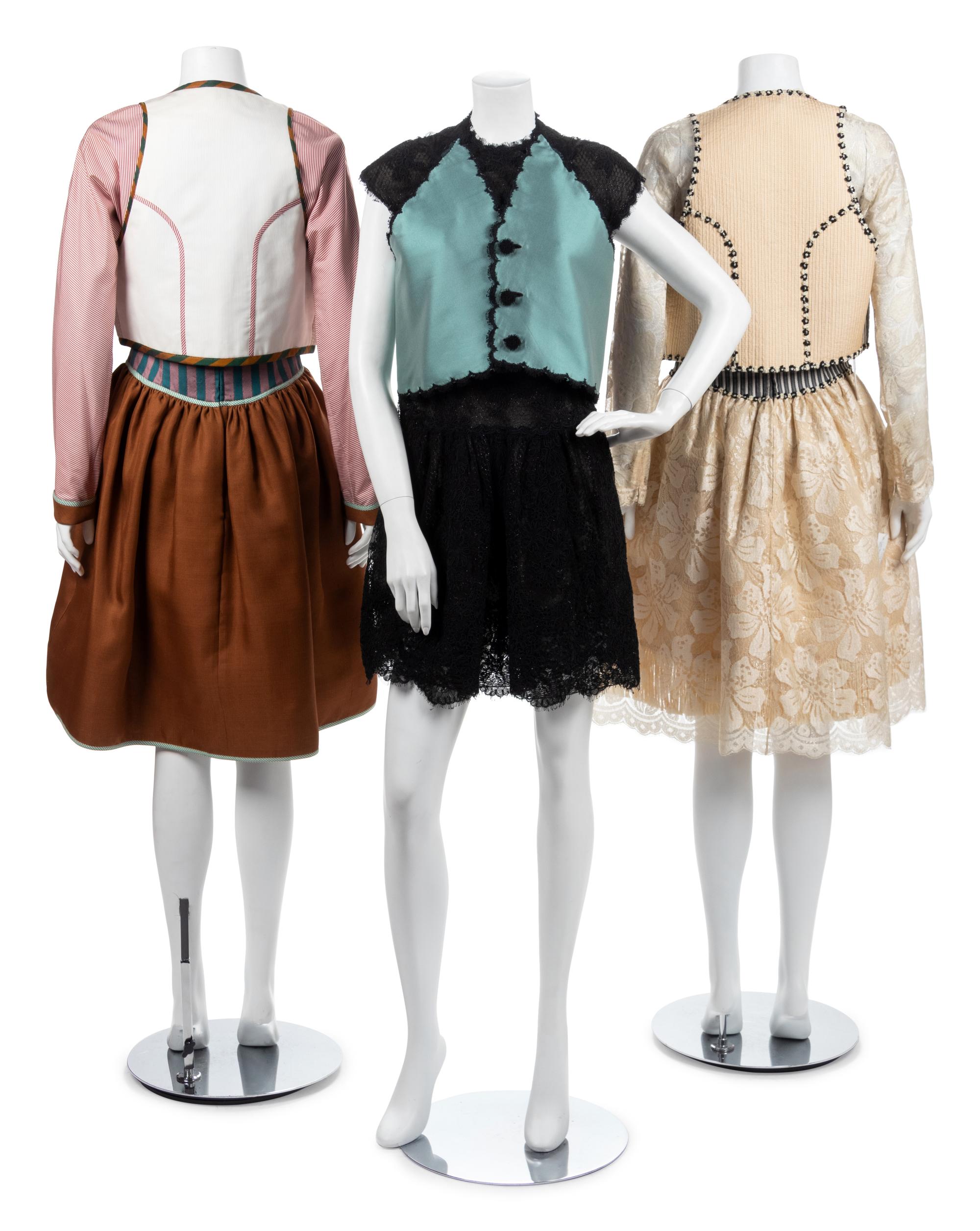 Three Geoffrey Beene Ensembles, 1988