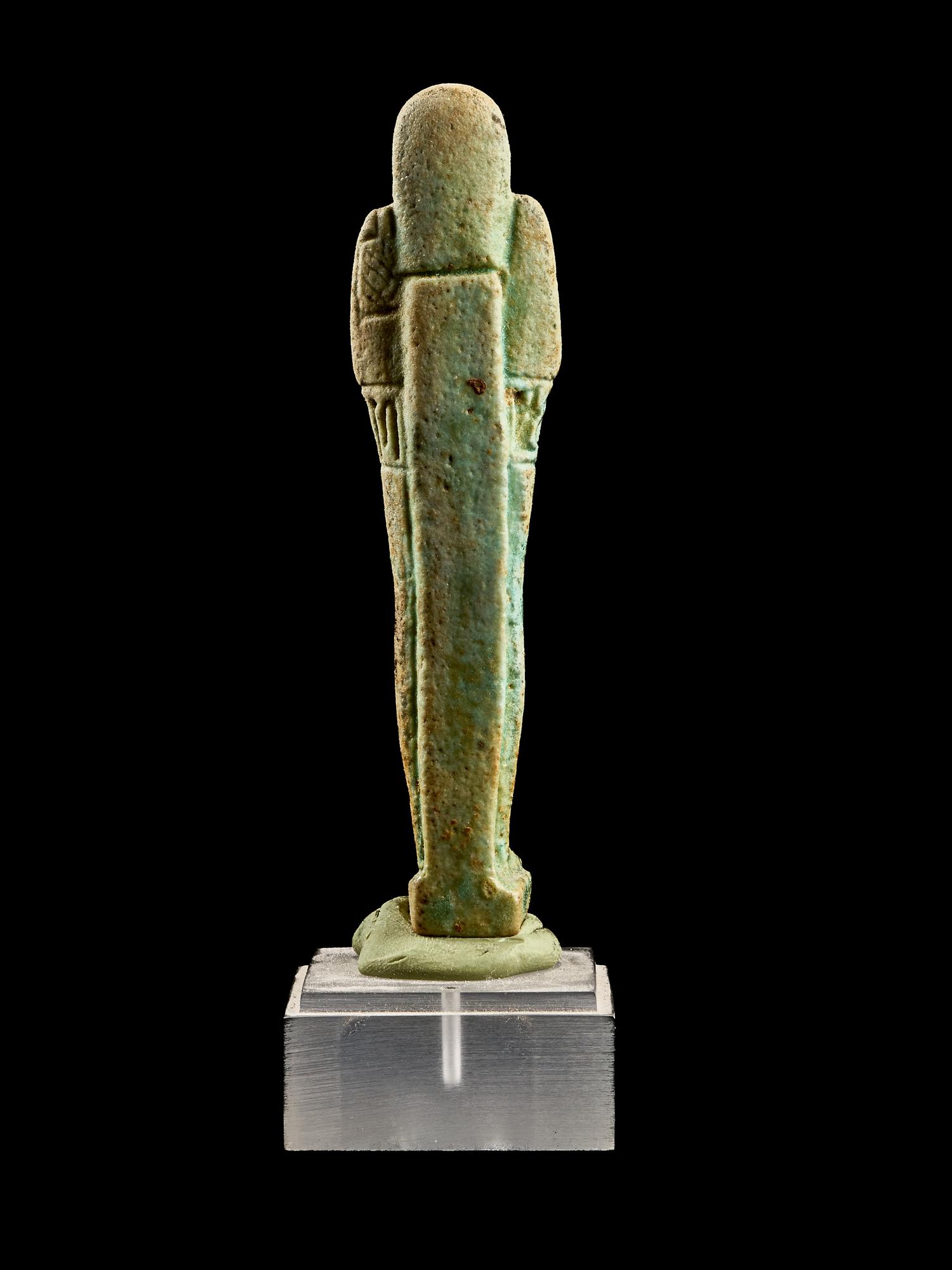 An Egyptian Faience Ushabti for Horpenaset