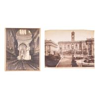 [EARLY PHOTOGRAPHY]. A group of 21 European travel photographs, including: