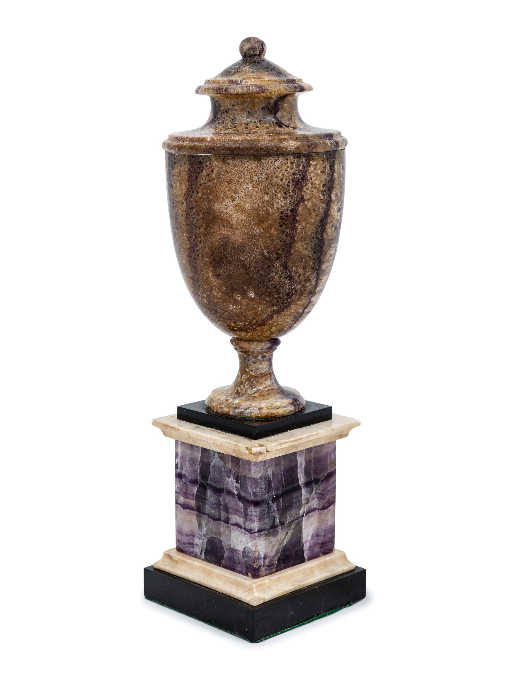 A George III 'Blue John' Urn