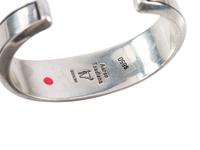Navajo Silver Cuff Bracelet, with Inlay