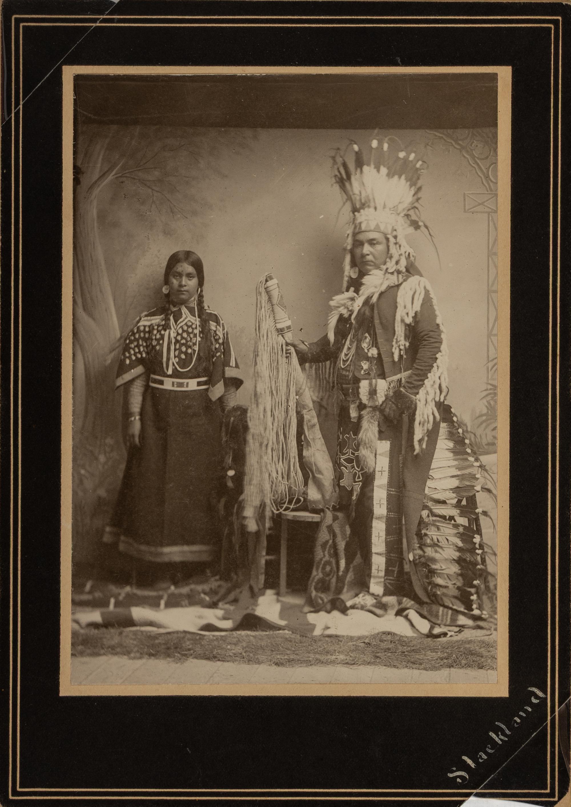 A Collection Nez Perce Photographs, Including Chief Joseph Portrait