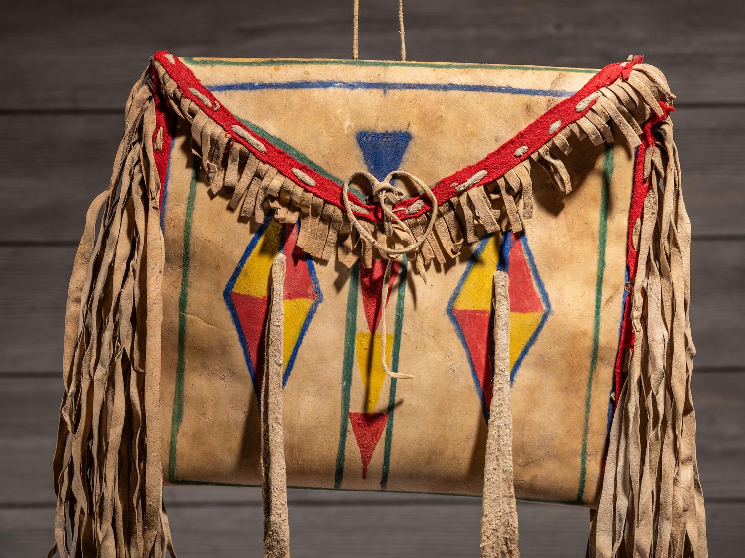 Blackfeet Side-Fringed Flat Case Parfleche