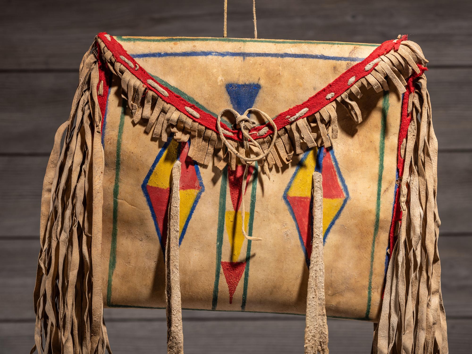 Blackfeet Side-Fringed Flat Case Parfleche