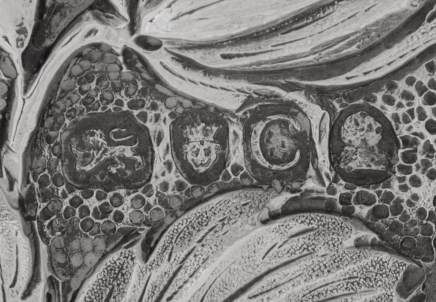 A George III Silver Armorial Sweetmeat Dish