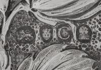 A George III Silver Armorial Sweetmeat Dish