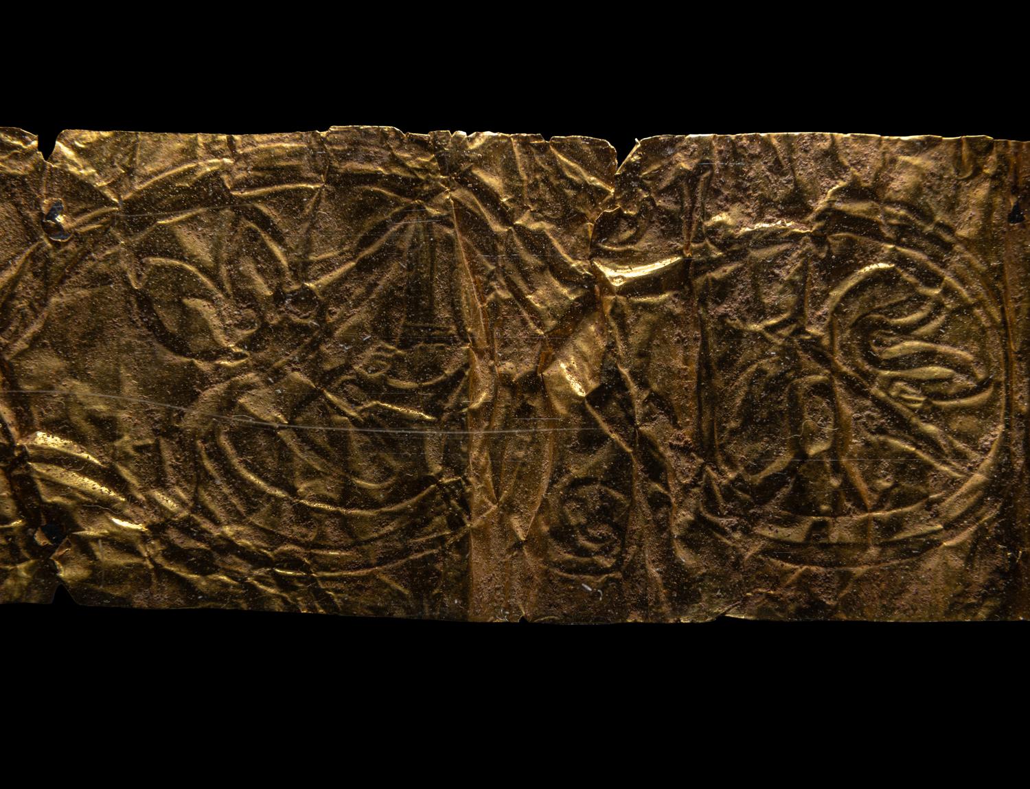 A Greek Gold Diadem with Inscription