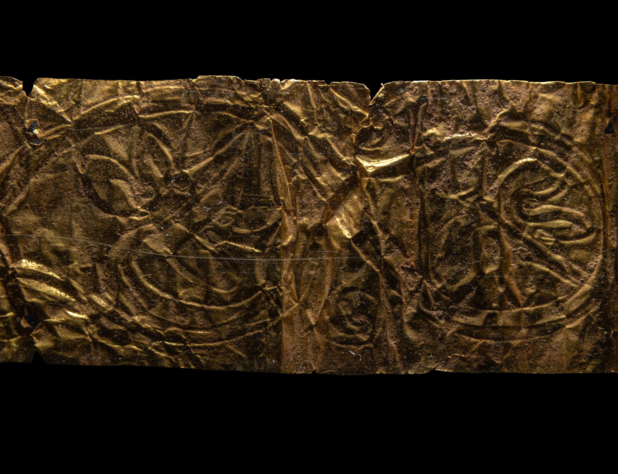A Greek Gold Diadem with Inscription