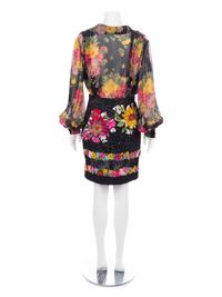 Two Valentino Floral Ensembles, 1980-90s