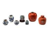 Seven Chinese Porcelain Jars