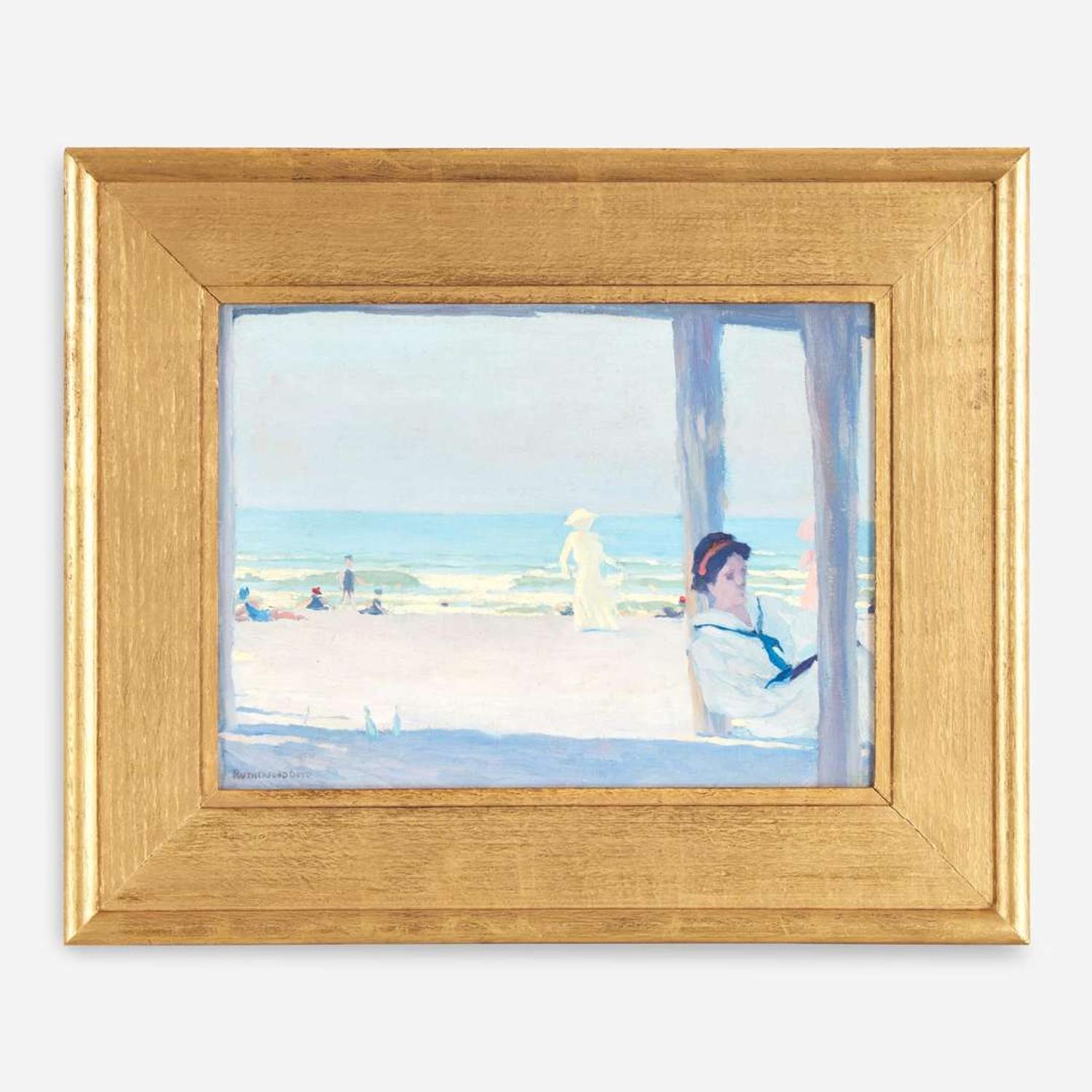 Rutherford Boyd (American, 1884–1951) Seated Woman in White