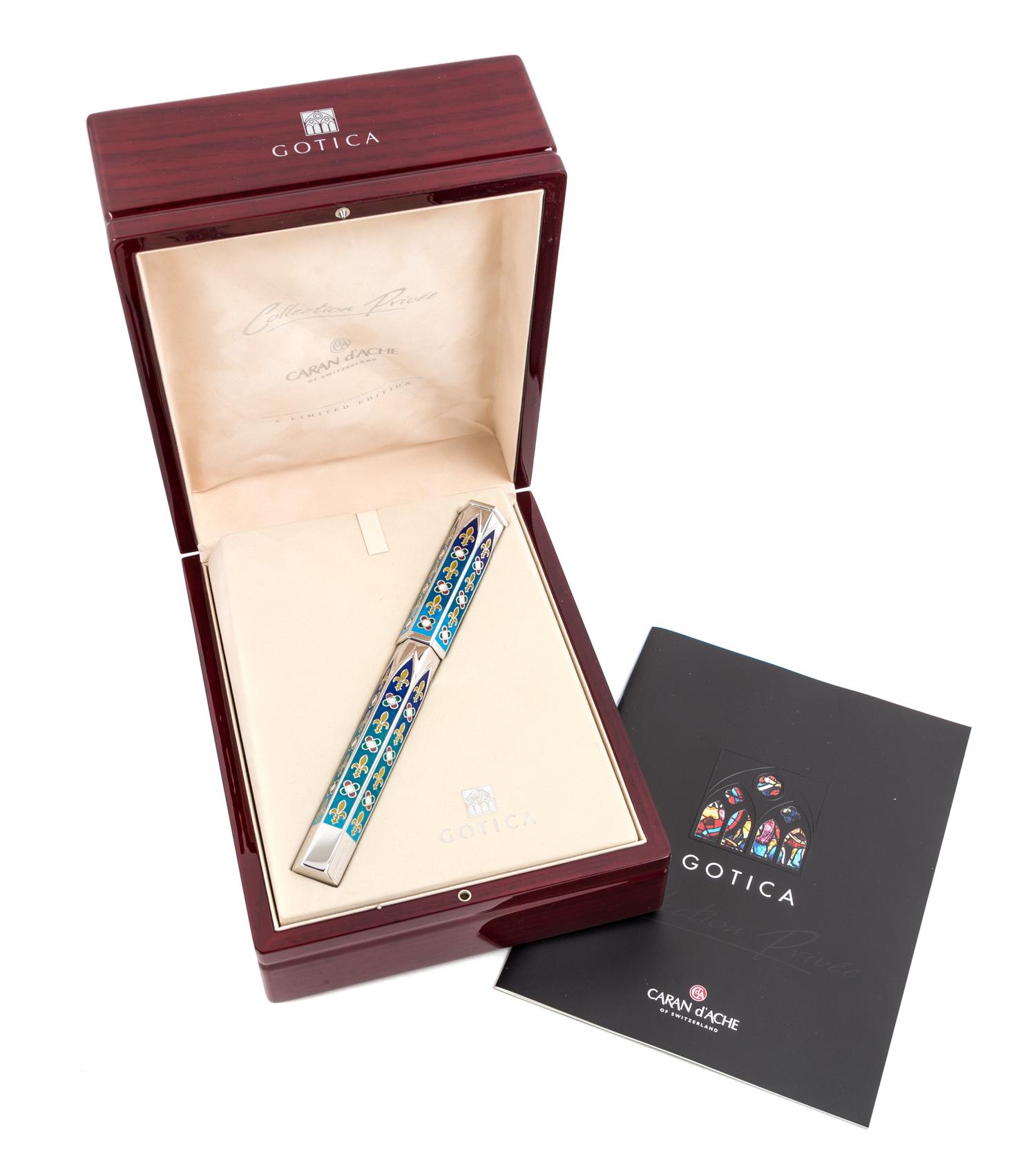 A Caran d'Ache Collection Privee: Gotica Limited Edition Fountain Pen
