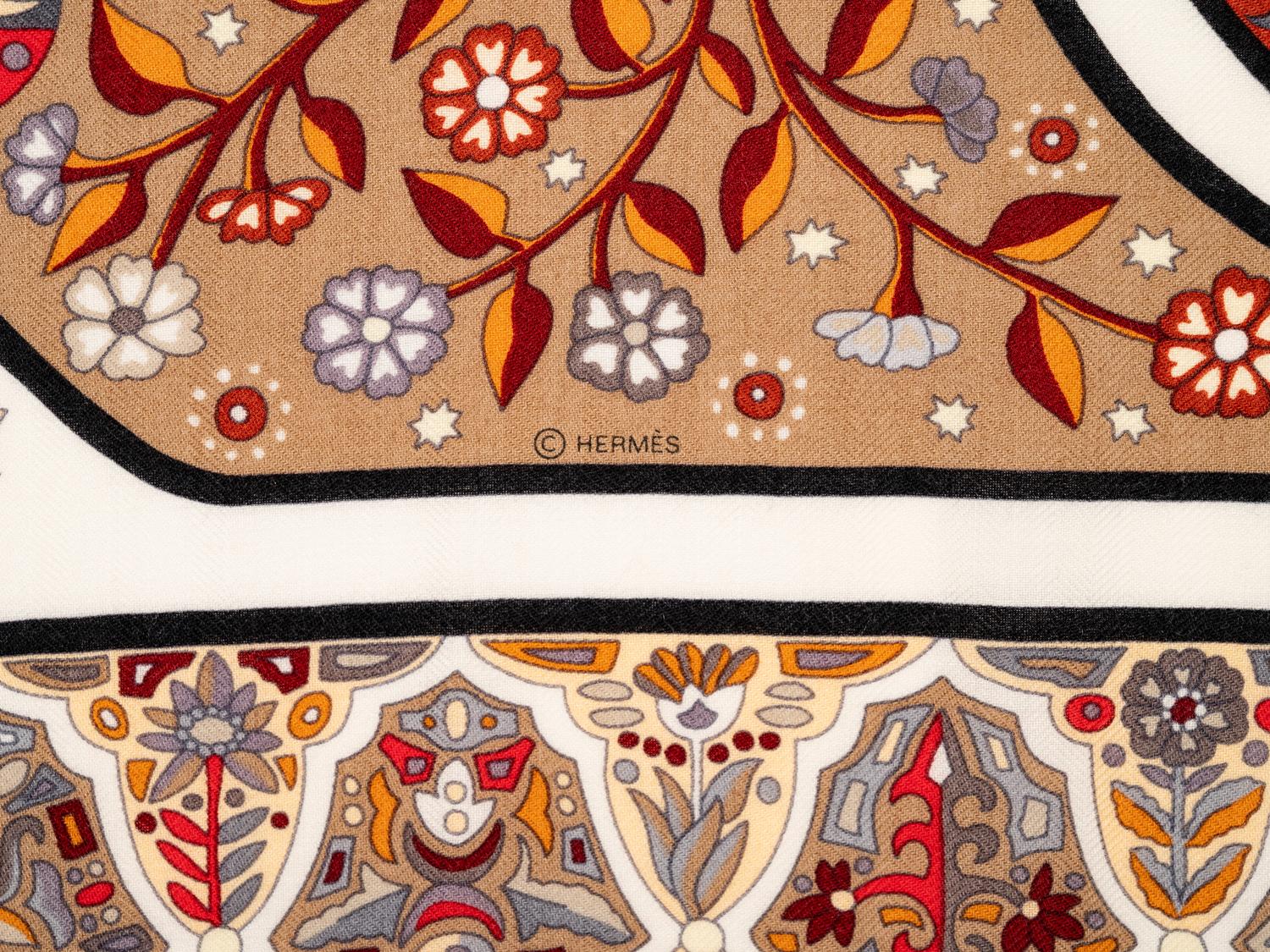 Hermès 140cm Cashmere/Silk Scarf