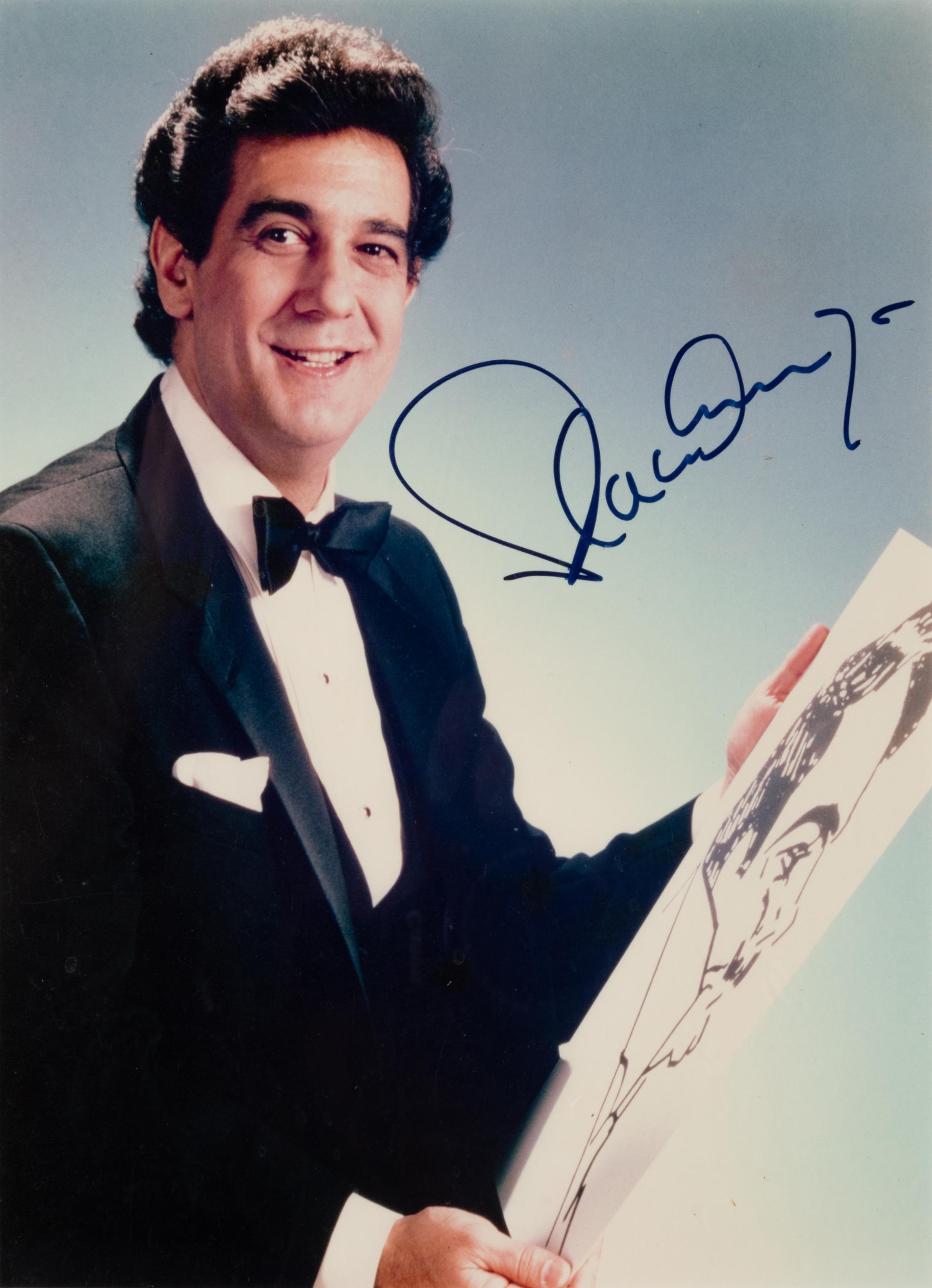 A Group of 6 Signed Photographs of Opera Singers from the 1970s-1990s