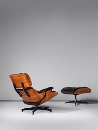 Lounge Chair and Ottoman, model 670 and model 671, c. 1978 Herman Miller, USA