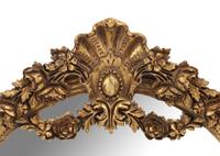 A Pair of Italian Neoclassical Style Giltwood Mirrors