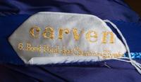 A Carven Royal Blue Blue Silk Skirt Evening Ensemble, No size.
