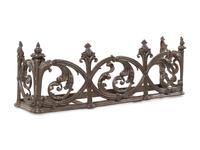 A Neoclassical Cast Steel Fire Fender