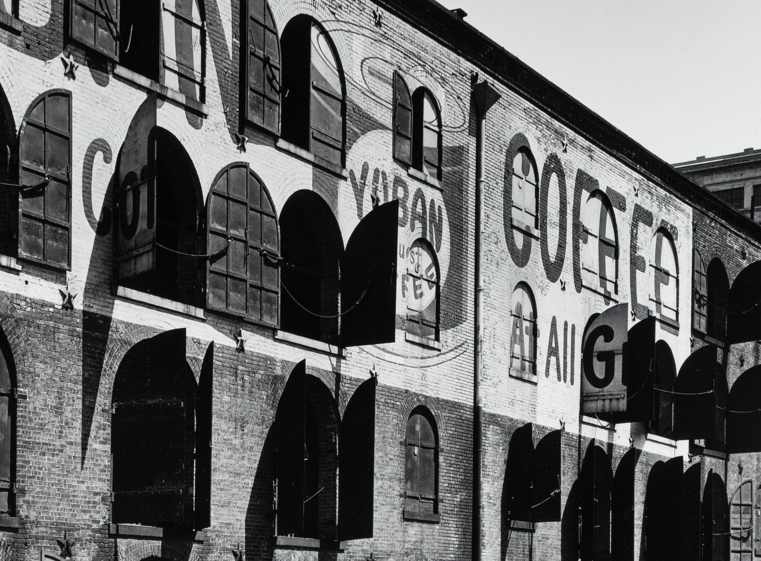 Yuban Coffee Warehouse, Water and Dock Streets, Brooklyn , 1936