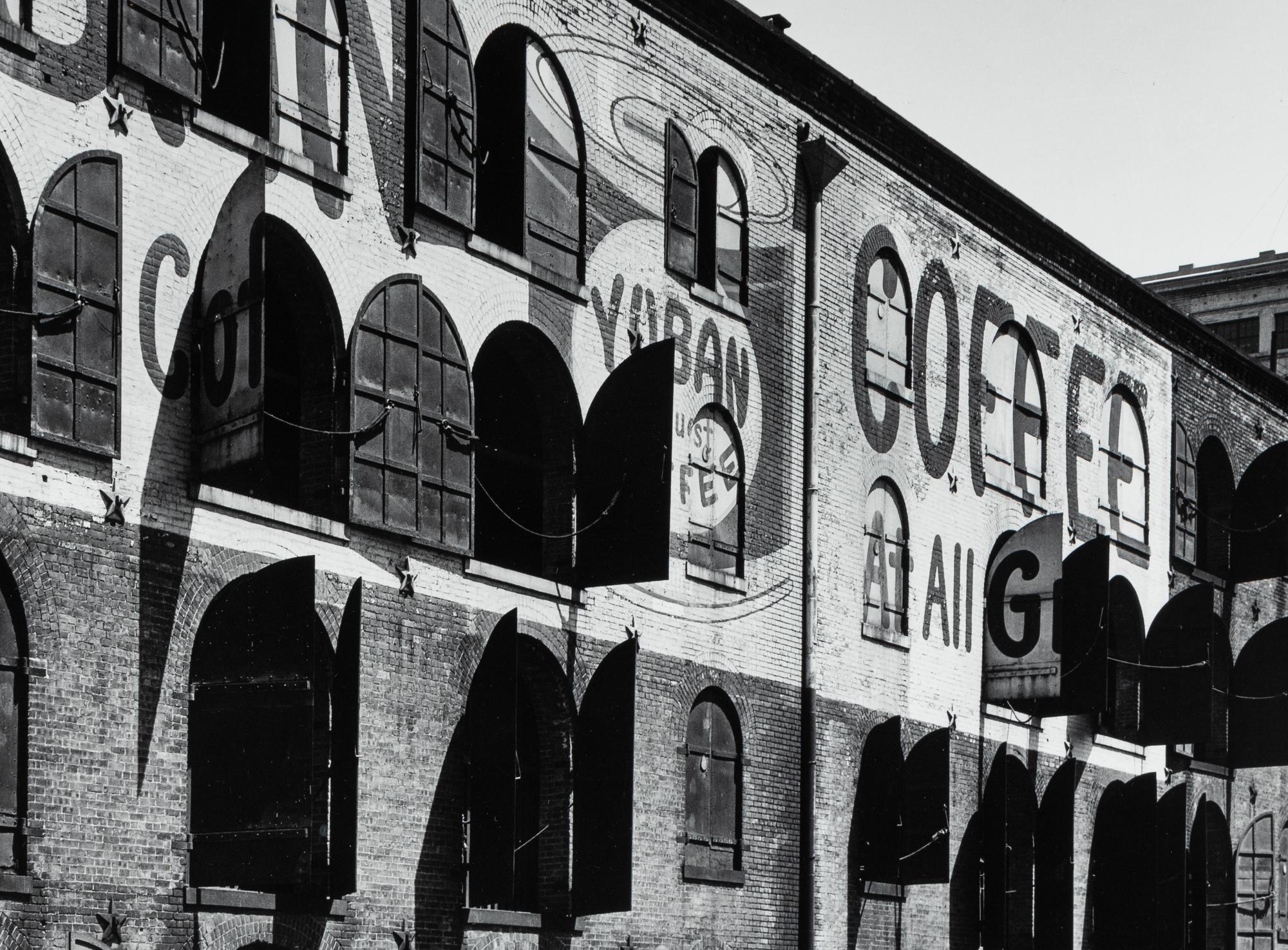 Yuban Coffee Warehouse, Water and Dock Streets, Brooklyn , 1936