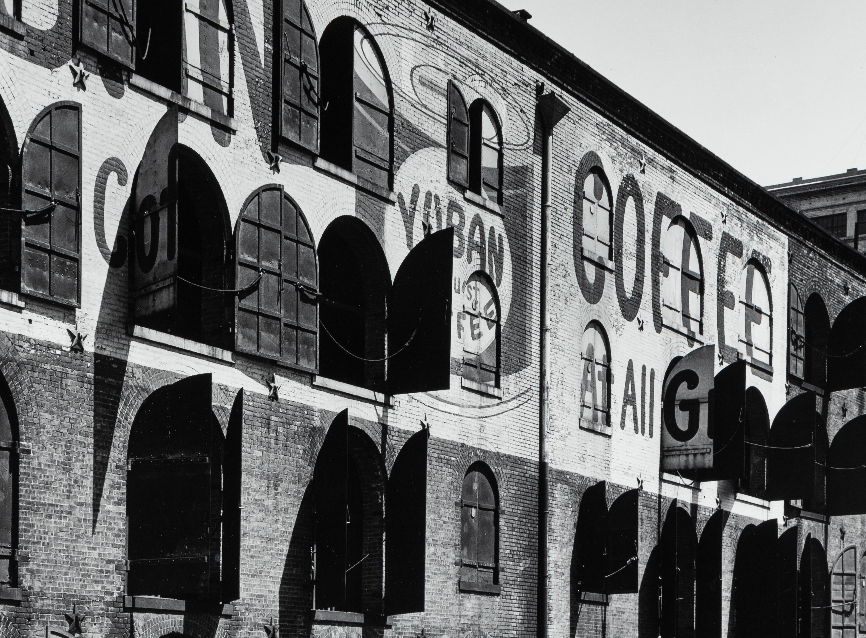 Yuban Coffee Warehouse, Water and Dock Streets, Brooklyn , 1936
