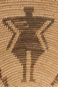 Akimel O'odham Figural Basket
